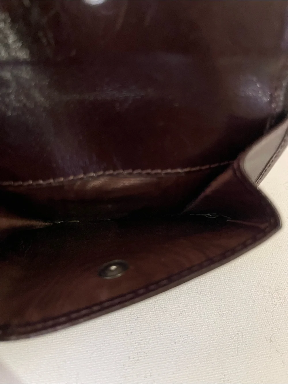 Fendi Brown Zucca Men's Leather Bifold Wallet Authentic Vintage